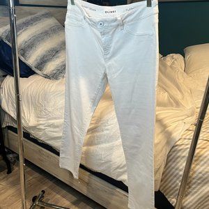 🦋$19🦋 DL1961 Florence Instasculpt Skinny Mid Rise Ankle Jeans - Milk | Size 30